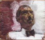 Ян Раухваргер. Портрет М. Генделева. Пастель на бумаге. (42 Х 50 см) 2004